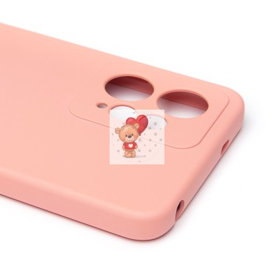 Чехол-накладка для Xiaomi Redmi Note 12 4G (светло-розовый) Activ Full Original Design