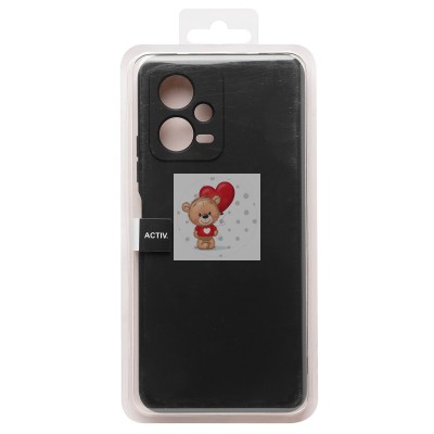 Чехол-накладка для Xiaomi Redmi Note 12 5G Global (черный) Activ Full Original Design Чехол-накладка для Xiaomi Redmi Note 12 5G Global (черный) Activ Full Original Design