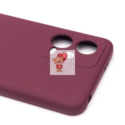 Чехол-накладка для Xiaomi Redmi Note 12 5G Global (бордовый) Activ Full Original Design