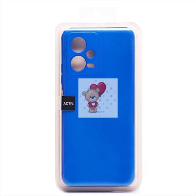 Чехол-накладка для Xiaomi Redmi Note 12 5G Global (темно-синий) Activ Full Original Design