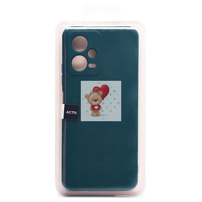 Чехол-накладка для Xiaomi Redmi Note 12 5G Global (темно-зеленый) Activ Full Original Design