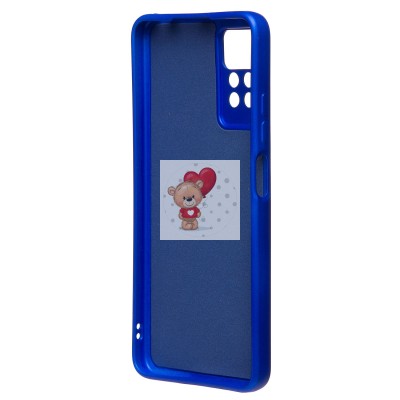 Чехол-накладка для Xiaomi Redmi Note 12 Pro 4G (синий) Activ Full Original Design