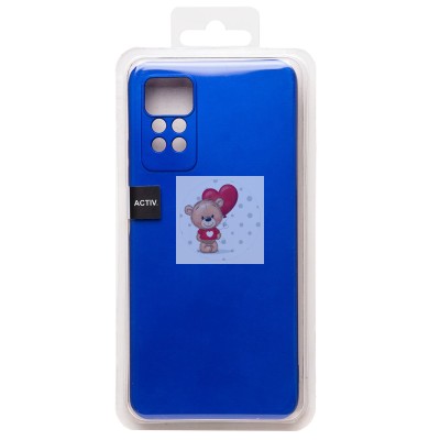 Чехол-накладка для Xiaomi Redmi Note 12 Pro 4G (синий) Activ Full Original Design