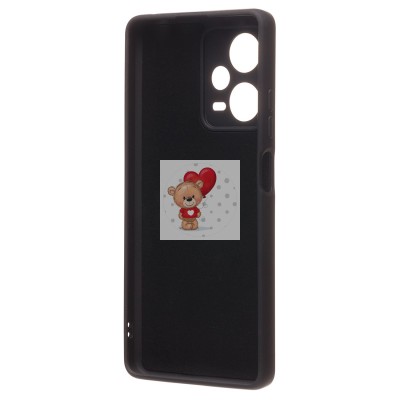 Чехол-накладка для Xiaomi Redmi Note 12 Pro+ (черный) Activ Full Original Design