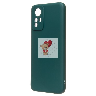 Чехол-накладка для Xiaomi Redmi Note 12S (темно-зеленый) Activ Full Original Design