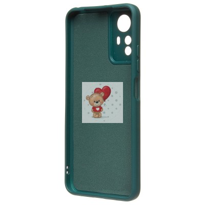 Чехол-накладка для Xiaomi Redmi Note 12S (темно-зеленый) Activ Full Original Design