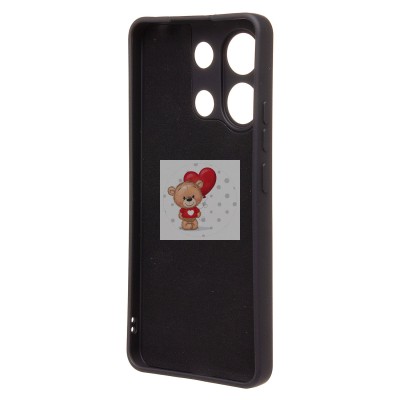 Чехол-накладка для Xiaomi Redmi Note 13 4G Global (черный) Activ Full Original Design