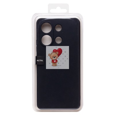 Чехол-накладка для Xiaomi Redmi Note 13 4G Global (черный) Activ Full Original Design