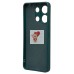 Чехол-накладка для Xiaomi Redmi Note 13 4G Global (темно-зеленый) Activ Full Original Design