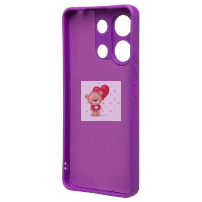 Чехол-накладка для Xiaomi Redmi Note 13 4G Global (фиолетовый) Activ Full Original Design Чехол-накладка для Xiaomi Redmi Note 13 4G Global (фиолетовый) Activ Full Original Design