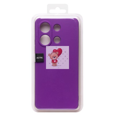 Чехол-накладка для Xiaomi Redmi Note 13 4G Global (фиолетовый) Activ Full Original Design Чехол-накладка для Xiaomi Redmi Note 13 4G Global (фиолетовый) Activ Full Original Design