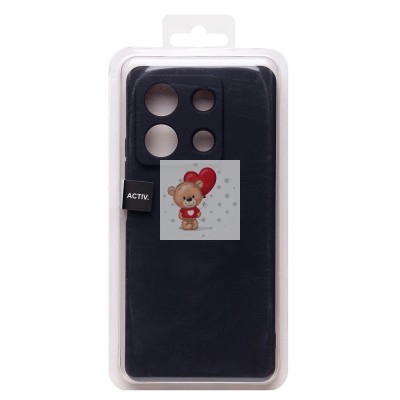 Чехол-накладка для Xiaomi Redmi Note 13 5G Global (черный) Activ Full Original Design
