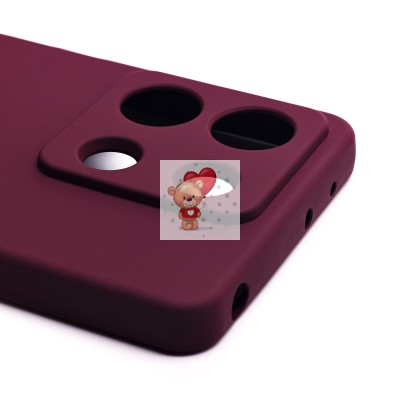 Чехол-накладка для Xiaomi Redmi Note 13 5G Global (бордовый) Activ Full Original Design