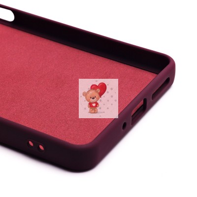 Чехол-накладка для Xiaomi Redmi Note 13 5G Global (бордовый) Activ Full Original Design