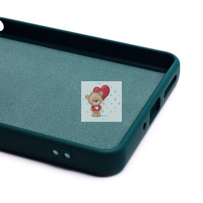 Чехол-накладка для Xiaomi Redmi Note 13 5G Global (темно-зеленый) Activ Full Original Design