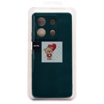 Чехол-накладка для Xiaomi Redmi Note 13 5G Global (темно-зеленый) Activ Full Original Design