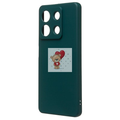 Чехол-накладка для Xiaomi Redmi Note 13 5G Global (темно-зеленый) Activ Full Original Design