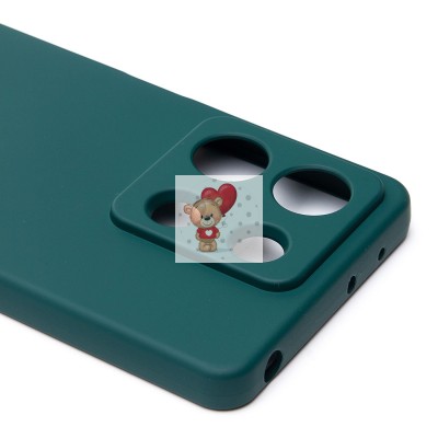 Чехол-накладка для Xiaomi Redmi Note 13 5G Global (темно-зеленый) Activ Full Original Design