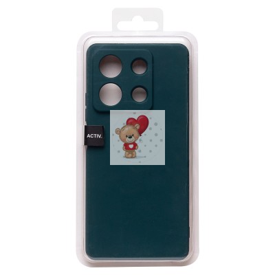 Чехол-накладка для Xiaomi Redmi Note 13 5G Global (темно-зеленый) Activ Full Original Design