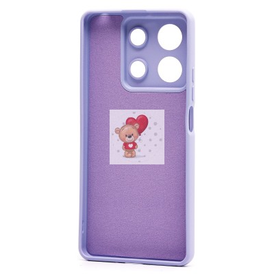 Чехол-накладка для Xiaomi Redmi Note 13 5G Global (светло-фиолетовый) Activ Full Original Design