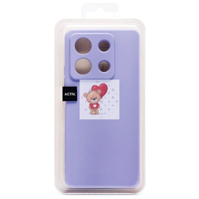 Чехол-накладка для Xiaomi Redmi Note 13 5G Global (светло-фиолетовый) Activ Full Original Design