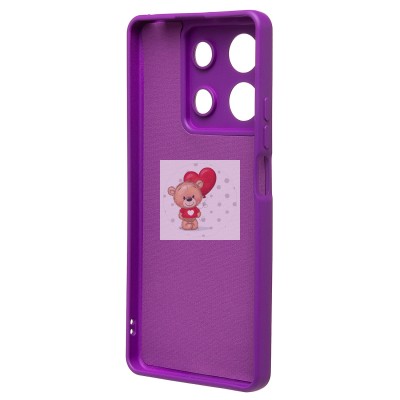 Чехол-накладка для Xiaomi Redmi Note 13 5G Global (фиолетовый) Activ Full Original Design