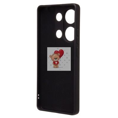 Чехол-накладка для Xiaomi Redmi Note 13 Pro 4G Global (черный) Activ Full Original Design