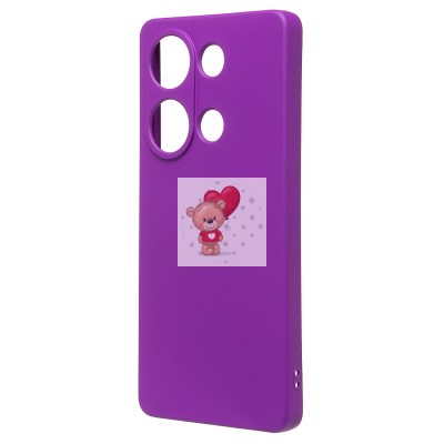 Чехол-накладка для Xiaomi Redmi Note 13 Pro 4G Global (фиолетовый) Activ Full Original Design Чехол-накладка для Xiaomi Redmi Note 13 Pro 4G Global (фиолетовый) Activ Full Original Design