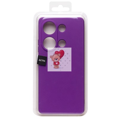 Чехол-накладка для Xiaomi Redmi Note 13 Pro 4G Global (фиолетовый) Activ Full Original Design Чехол-накладка для Xiaomi Redmi Note 13 Pro 4G Global (фиолетовый) Activ Full Original Design