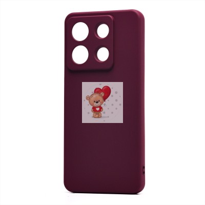 Чехол-накладка для Xiaomi Redmi Note 13 Pro 5G (бордовый) Activ Full Original Design