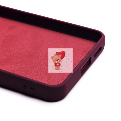 Чехол-накладка для Xiaomi Redmi Note 13 Pro 5G (бордовый) Activ Full Original Design