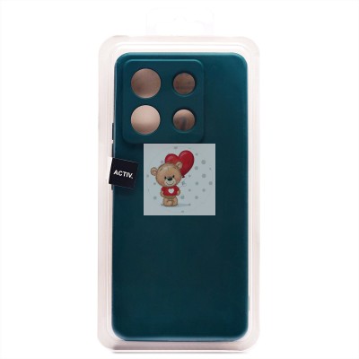 Чехол-накладка для Xiaomi Redmi Note 13 Pro 5G (темно-зеленый) Activ Full Original Design Чехол-накладка для Xiaomi Redmi Note 13 Pro 5G (темно-зеленый) Activ Full Original Design