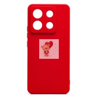 Чехол-накладка для Xiaomi Redmi Note 13 Pro 5G (красный) Activ Full Original Design