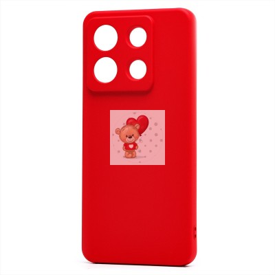 Чехол-накладка для Xiaomi Redmi Note 13 Pro 5G (красный) Activ Full Original Design Чехол-накладка для Xiaomi Redmi Note 13 Pro 5G (красный) Activ Full Original Design