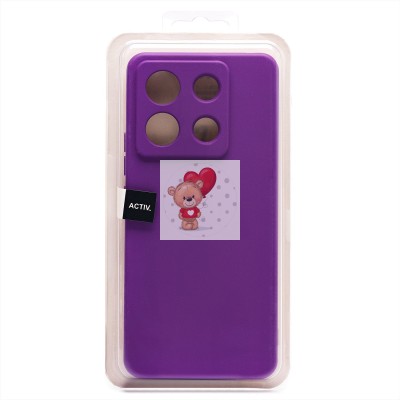 Чехол-накладка для Xiaomi Redmi Note 13 Pro 5G (фиолетовый) Activ Full Original Design Чехол-накладка для Xiaomi Redmi Note 13 Pro 5G (фиолетовый) Activ Full Original Design