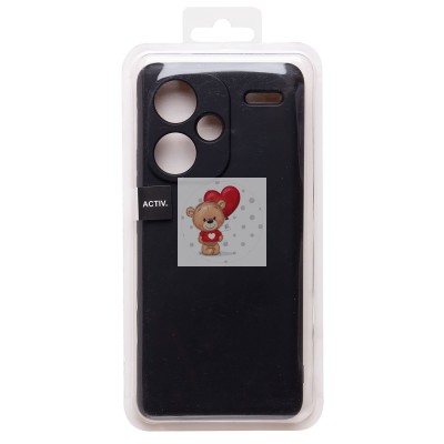 Чехол-накладка для Xiaomi Redmi Note 13 Pro+ (черный) Activ Full Original Design