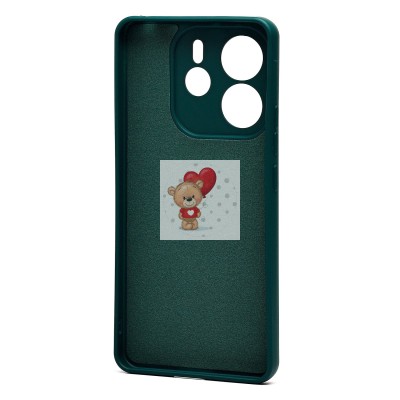 Чехол-накладка для Xiaomi Redmi Note 14 4G (темно-зеленый) Activ Full Original Design Чехол-накладка для Xiaomi Redmi Note 14 4G (темно-зеленый) Activ Full Original Design