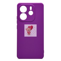 Чехол-накладка для Xiaomi Redmi Note 14 4G (фиолетовый) Activ Full Original Design