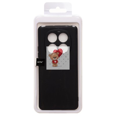 Чехол-накладка для Xiaomi Redmi Note 14 Pro 4G (черный) Activ Full Original Design Чехол-накладка для Xiaomi Redmi Note 14 Pro 4G (черный) Activ Full Original Design