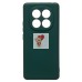 Чехол-накладка для Xiaomi Redmi Note 14 Pro 4G (темно-зеленый) Activ Full Original Design
