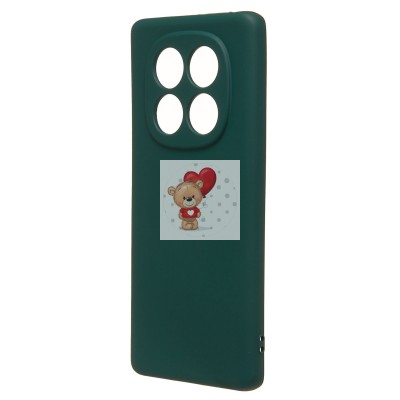 Чехол-накладка для Xiaomi Redmi Note 14 Pro 4G (темно-зеленый) Activ Full Original Design