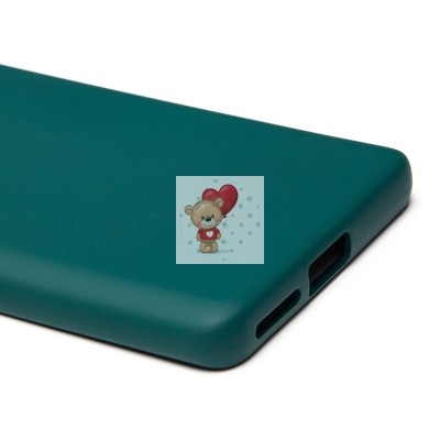 Чехол-накладка для Xiaomi Redmi Note 14 Pro 4G (темно-зеленый) Activ Full Original Design