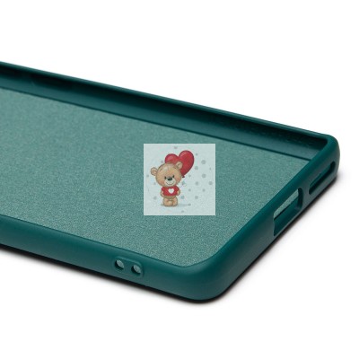 Чехол-накладка для Xiaomi Redmi Note 14 Pro 4G (темно-зеленый) Activ Full Original Design