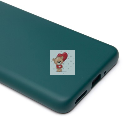 Чехол-накладка для Xiaomi Redmi Note 14 Pro 5G Global (темно-зеленый) Activ Full Original Design