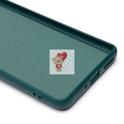 Чехол-накладка для Xiaomi Redmi Note 14 Pro 5G Global (темно-зеленый) Activ Full Original Design