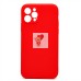 Чехол-накладка для Apple iPhone 12 Pro (красный) Activ Full Original Design с закрытой камерой