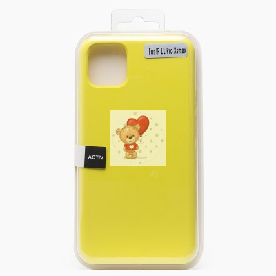 Чехол-накладка для Apple iPhone 11 Pro Max (желтый) Activ Original Design Чехол-накладка для Apple iPhone 11 Pro Max (желтый) Activ Original Design
