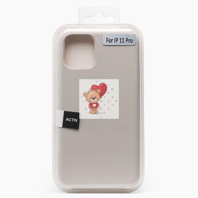 Чехол-накладка для Apple iPhone 11 Pro (светлый бежевый) Activ Original Design