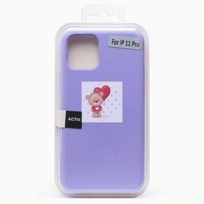 Чехол-накладка для Apple iPhone 11 Pro (пастельный сиреневый) Activ Original Design Чехол-накладка для Apple iPhone 11 Pro (пастельный сиреневый) Activ Original Design