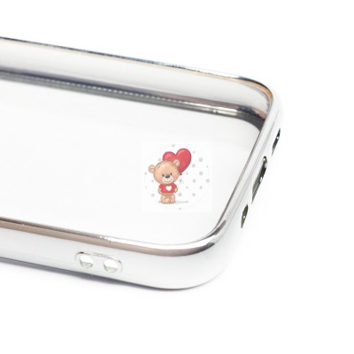 Чехол-накладка для Apple iPhone 12 mini (серебяный) Activ Pilot Чехол-накладка для Apple iPhone 12 mini (серебяный) Activ Pilot